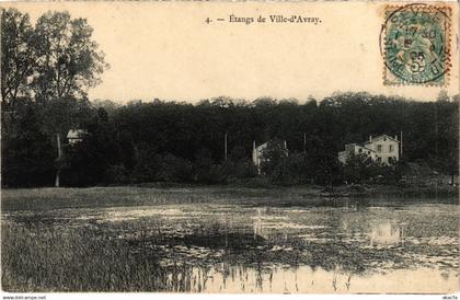 CPA VILLE-d'AVRAY Etangs (1322238)
