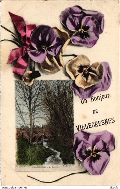 CPA Villecresnes souvenir (1364185)