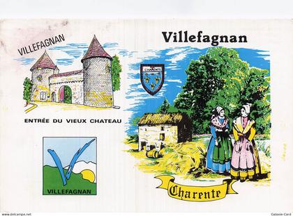 16 VILLEFAGNAN ENTREE DU VIEUX CHATEAU