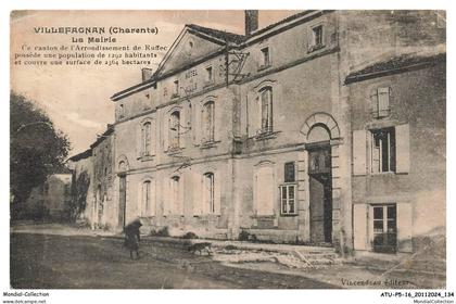 ATUP5-0340-16 - VILLEFAGNAN - La mairie