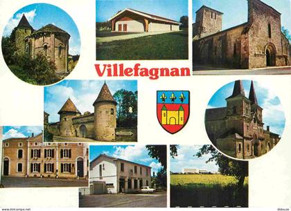 Carte Postale - 16 - Villefagnan - Multivues - Blasons - CPM - Carte Neuve - Voir Scans Recto-Verso - Poscard - Carta Po