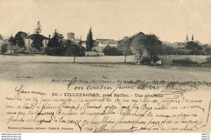 Villefagnan "pionnière 1904"