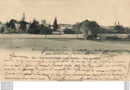 Villefagnan "pionnière 1904"