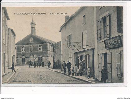 VILLEFAGNAN : Rue des Halles - très bon état