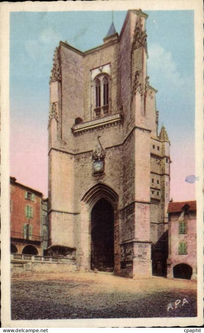 Villefranche de Rouergue CPA Clocher Notre Dame (1336)
