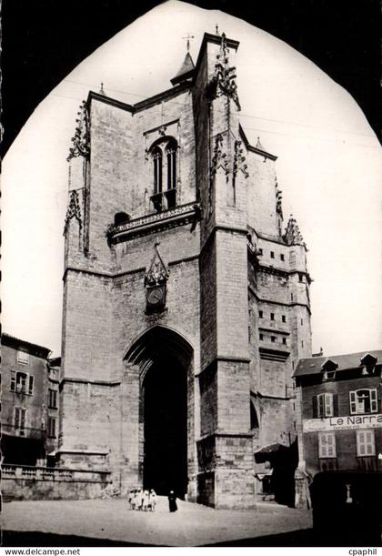 Villefranche de Rouergue CPSM Collegiale Clocher Notre Dame