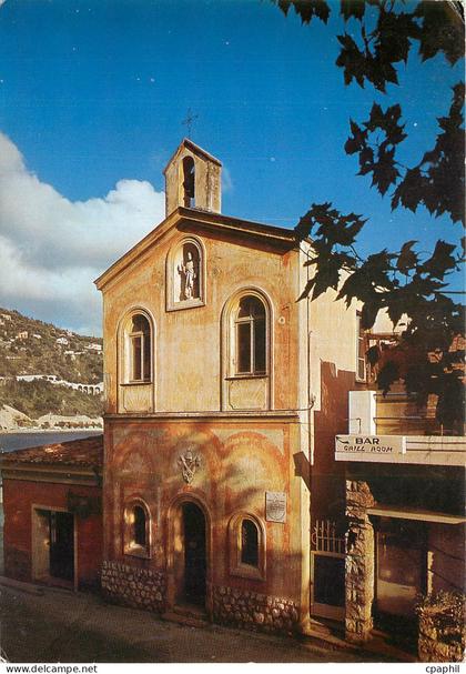 CPM Villefranche sur Mer La Chapelle des Pecheurs decoree par Jean Cocteau