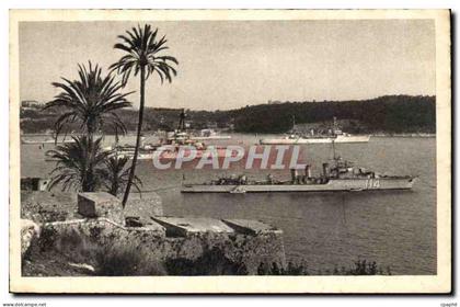 Villefranche sur Mer - la Rade de la Citadelle et l'Escadre - CPA