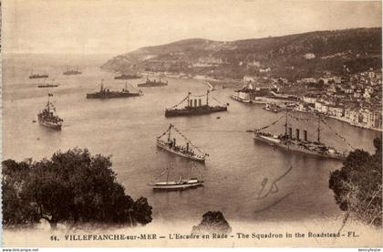 Villefranche-Sur-Mer, LÈscadre en Rade -