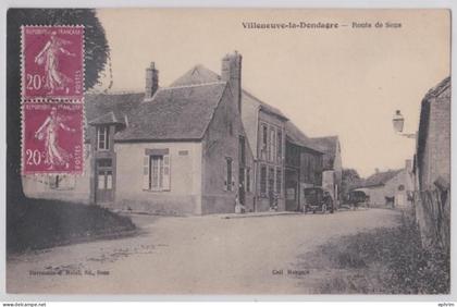 Villeneuve-la-Dondagre Route de Sens