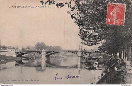 92 VILLENEUVE LA GARENNE PONT DE VILLENEUVE LA GARENNE