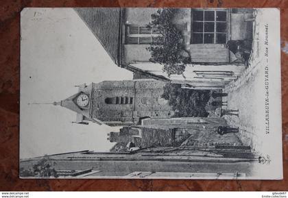 VILLENEUVE LA GUYARD (89) - RUE HOUSSET
