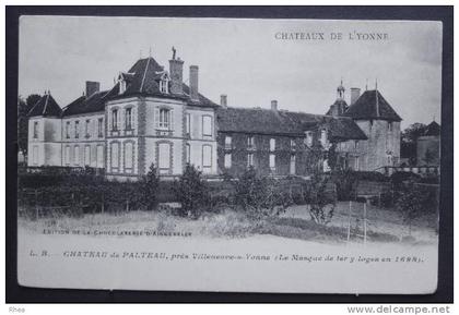 89 Villeneuve-sur-Yonne chateau    D89D  K89464K  C89464C RH037828