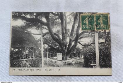 AC24/3, Cpa 1917, Villennes sur Seine, le Sophora, Yvelines 78