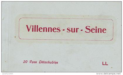 VILLENNES SUR SEINE SUPERBE CARNET 20 CARTES