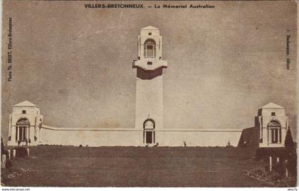 CPA VILLERS-BRETONNEUX Mémorial Australien (807080)