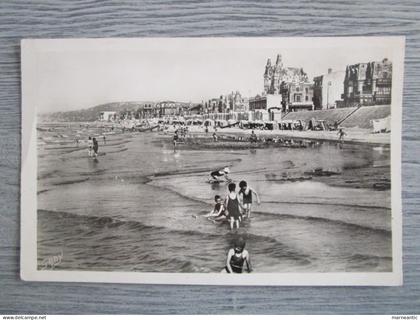 Cpa Villers sur mer (14) la plage