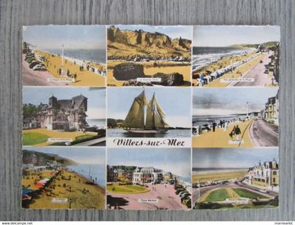 Cpa Villers sur mer (14) multivue