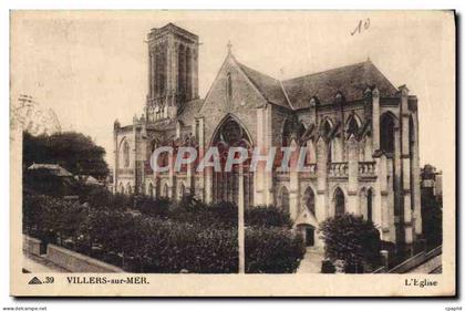 CPA Villers sur Mer L'Eglise