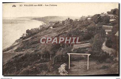 CPA Villers Sur Mer Sur les Falaises