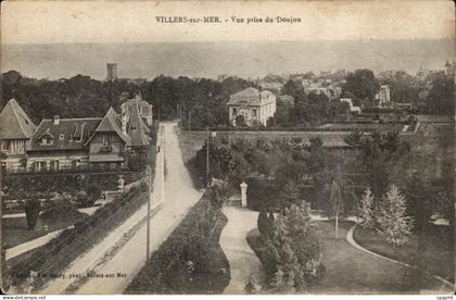 Villers sur Mer CPA Vue prise du donjon