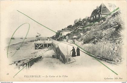 CPA Villerville Le Casino et les Villas