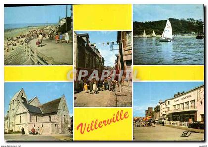 CPM Normandie France Villerville La Plage Club Nautique