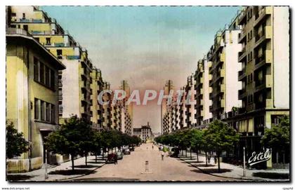 CPSM Lyon Villeurbanne Avenue Henri Barbusse