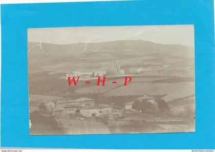 CPA Photo - VILLIE MORGON  - Vue générale  écrite timbrée 13 juin 1907
