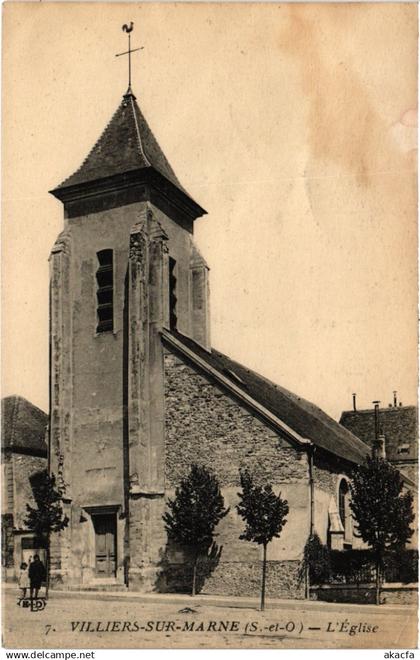CPA Villiers sur Marne Eglise (1363911)