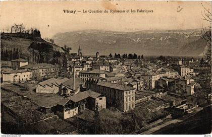 CPA VINAY - Le Quartier du Ruisseau et les Fabriques (652421)