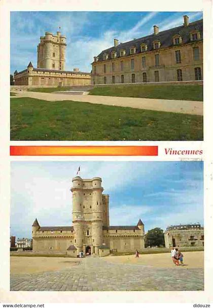 Carte Postale - 94 - Vincennes - Château de Vincennes - Multivues - Flamme Postale de Vincennes - CPM - Voir Scans Recto