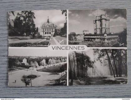 Cpa Vincennes (94) multivue