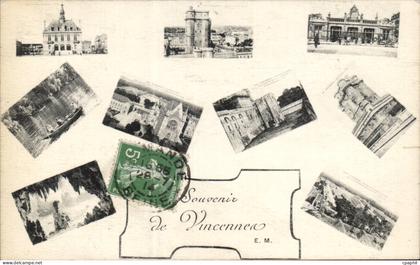 CPA Vincennes Souvenir
