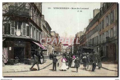 Vincennes CPA Rue du Levant TOP