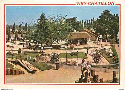 Carte Postale - 91 - Viry-Chatillon - Le golf miniature - Flamme Postale Paris 09 Rochechouart - CPM - Voir Scans Recto-