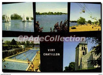 CPSM Viry Chatillon Divers aspects de la Ville