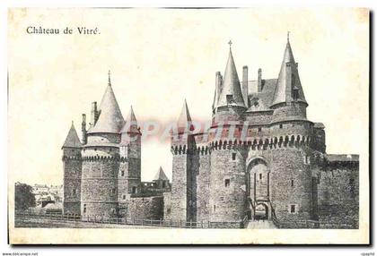 CPA Chateau de Vitre