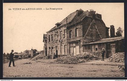 CPA Vitry-en-Artois, Le Presbytère