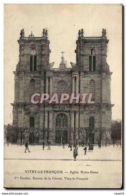 Vitry le Francois CPA Eglise Notre DAme
