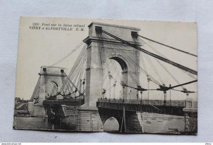 pont sur la Seine reliant Vitry à Alfortville, Val de Marne 94