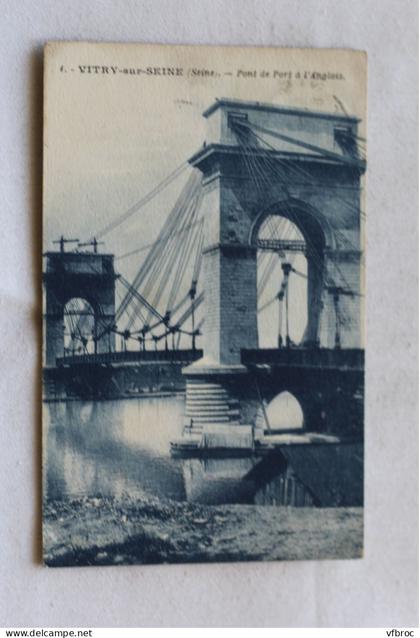 Vitry sur Seine, pont de Port à l'Anglais, Val de Marne 94