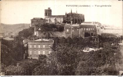 CPA Viviers (Ardeche) Vue generale