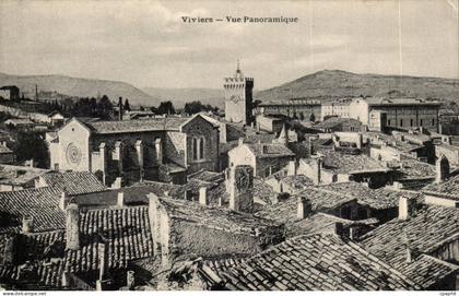 Viviers - Vue Panoramique - CPA