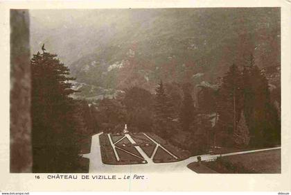 38 - Vizille - Le Château - Le Parc - CPA - Voir Scans Recto-Verso