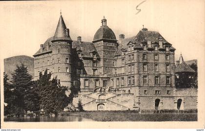 CPA Vizille le Chateau vu du Parc