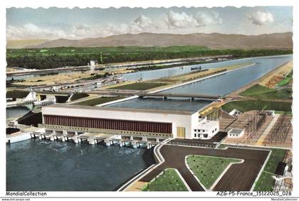 AZGP5-0359-68 - VOGELGRUN - En avion au-dessus - Barrage