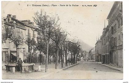 VOIRON - Place - Porte de la Buisse