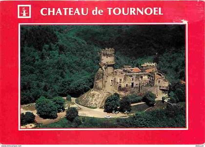 63 - Volvic - Le Château de Tournoel - Vue aérienne - CPM - Voir Scans Recto-Verso