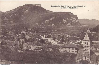 CPA Voreppe Vue générale et le Bec d'Echaillon